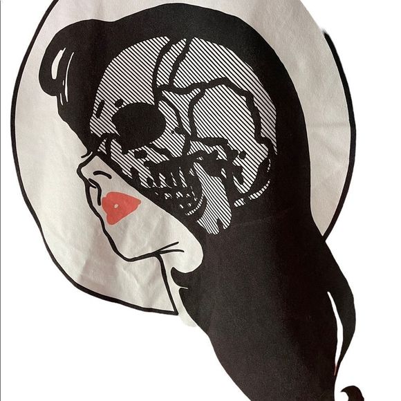 Never Made Half Face Tie-Dye Tee - Picture 5 of 6